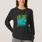 T-shirt Baleine tueuse Océan Orcas Swea (Devant)