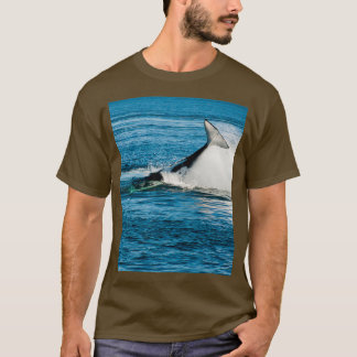 T-shirt Baleine tueuse orca saut 20