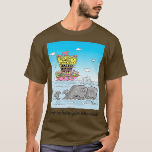 T-shirt Baleines