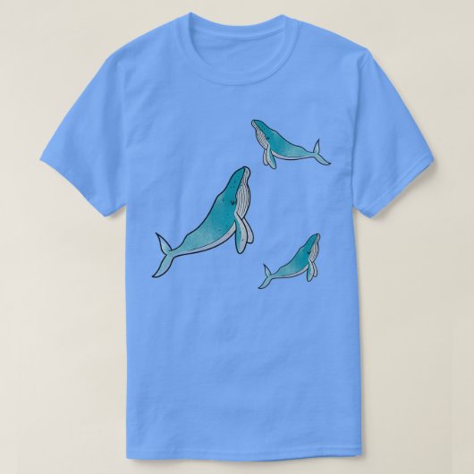 T-shirt Baleines 12 (Design devant)