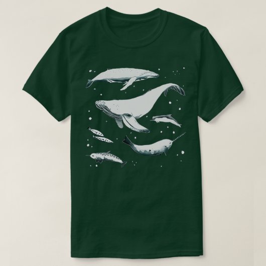 T-shirt Baleines 49 (Design devant)