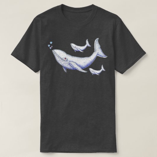 T-shirt Baleines 5 (Design devant)