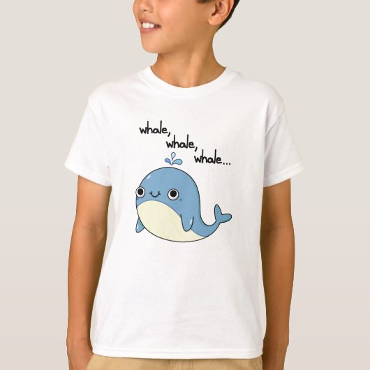 T-shirt Baleines, baleines, baleines Cute Sea Animal Pun (Devant)