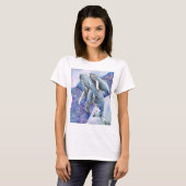 T-shirt Baleines dans Star River (Devant entier)