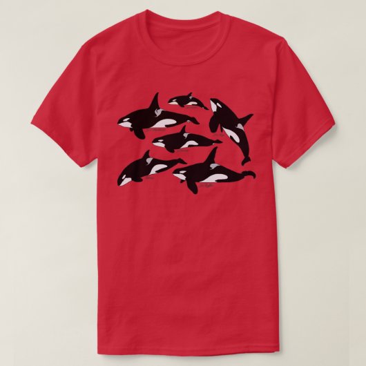 T-shirt Baleines du Sud (Design devant)
