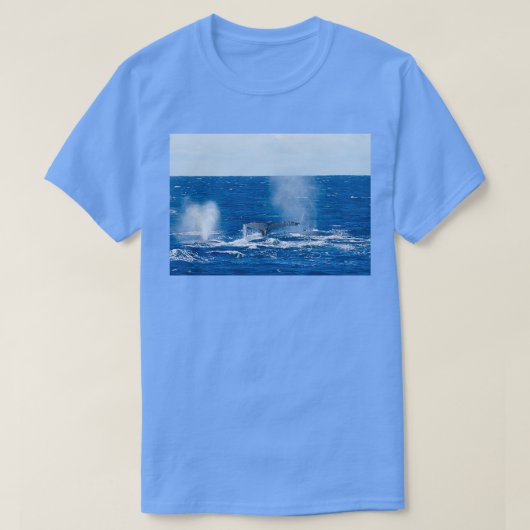 T-shirt Baleines du Sud (Design devant)