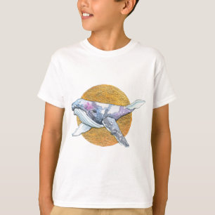 T-shirt Baleines flottent
