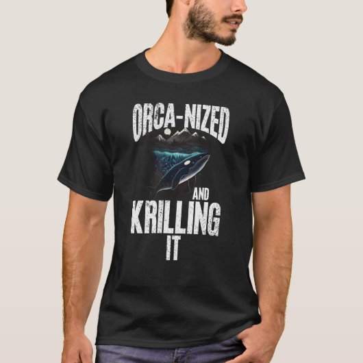 T-shirt Baleines Regardez Dolphin Pottwhal Dit Orca Whale (Devant)