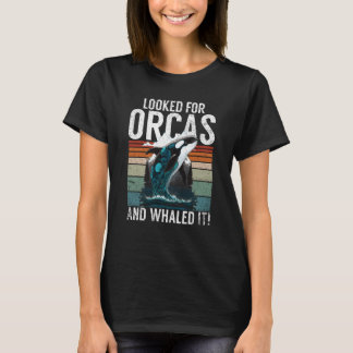 T-shirt Baleines Regardez Dolphin Pottwhal Dit Orca Whale