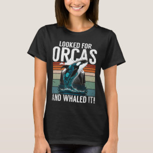 T-shirt Baleines Regardez Dolphin Pottwhal Drôle Dire Orca