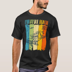 T-shirt Baleines Retro Miramar Beach Floride Thème Famille