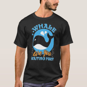 T-shirt Baleines Vous Attendrez
