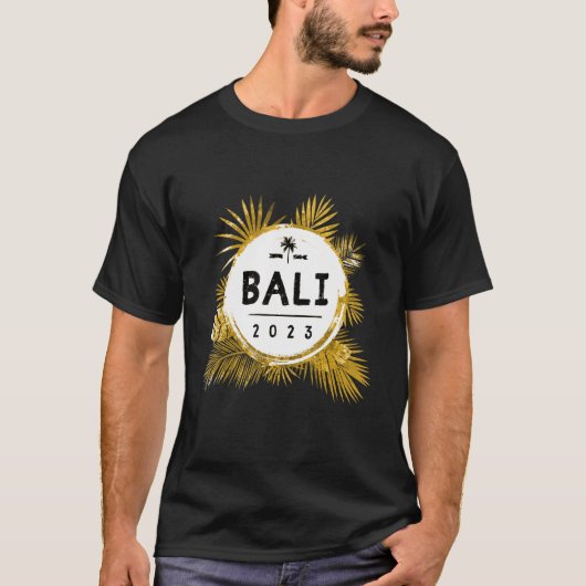 T-shirt Bali 2023 Voyage d'équipe de voyage (Devant)