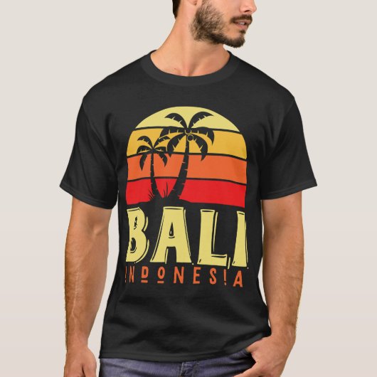 T-shirt Bali Indonésie (Devant)