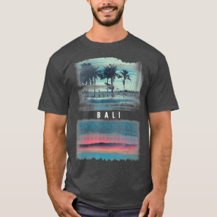 T-shirt Bali Indonésie Beach Hommes Femmes Jeunes