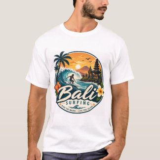T-shirt Bali, Indonésie Surf