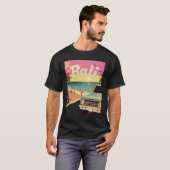 T-shirt Bali Retro Beach Vacation Graphics Bali Surf (Devant entier)
