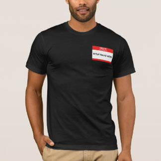 T-shirt Balise de nom