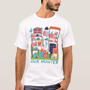 T-shirt Balise de vente de chemise Garage Chasseur de tron