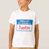 T-shirt Balise Nom Hello (Devant)