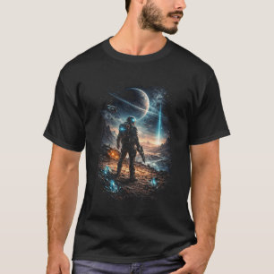 T-shirt Balise sur le monde lointain