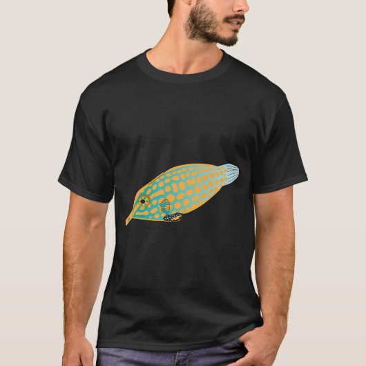 T-shirt Baliste à long museau (Devant)