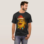 T-shirt Baliste de Noël (Devant entier)