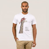 T-shirt baliverne de girafe (Devant entier)