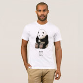 T-shirt baliverne de panda (Devant entier)