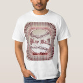 T-shirt Ball Baseball (Devant)