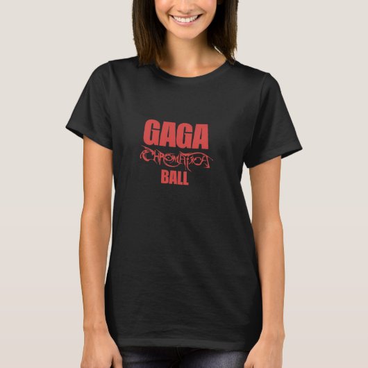T-SHIRT BALL GAGA CHROMATICA (Devant)