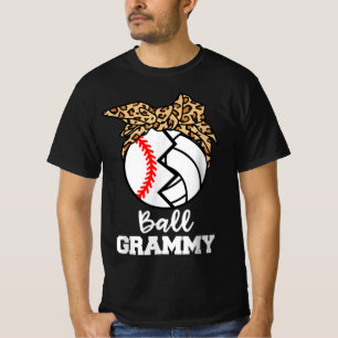 T-shirt Ball Grammy Amusant Baseball Volley-ball Grammy