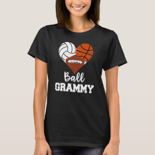 T-shirt Ball Grammy Heart Volleyball Basketball Football G