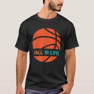 T-shirt Ball is Life Sports League Joueurs d'équipe de bas