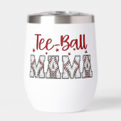 T-shirt-Ball Mama Honkbal (Voorkant)