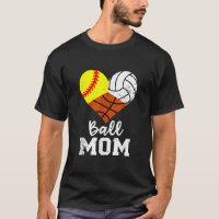 Ball Maman Drôle softball Volleyball Basketball Ma