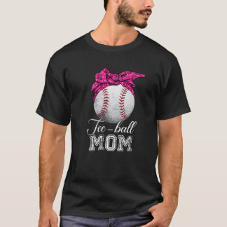 T-shirt Ball Maman Fête des mères Tee Tee Teeball Maman Me
