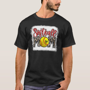 T-shirt Ball Maman Fête des Mères Teeball Maman Leopard 12