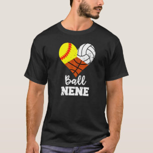 T-shirt Ball Nene Heart Softball Volleyball Basketball Ne