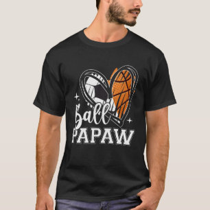 T-shirt Ball Papaw Soccer Basketball Coeur
