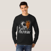 T-shirt Ball Papaw Soccer Basketball Heart (Devant entier)