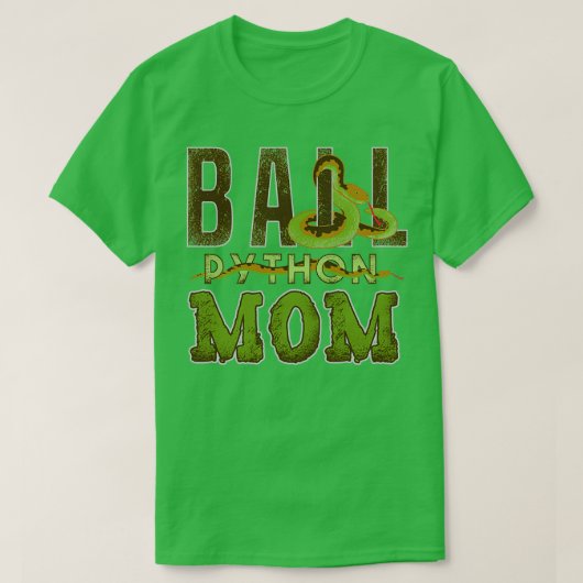 T-shirt Ball Python Maman 1 (Design devant)