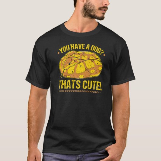T-shirt Ball Python mignon Banana Ball Royal Python (Devant)