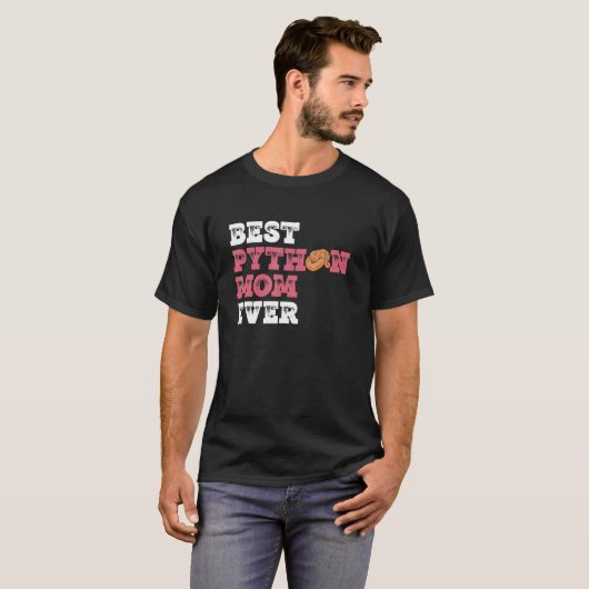 T-shirt Ball Python Mom For Banana Ball Python Owner (Devant entier)