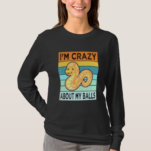 T-shirt Ball Python Snake Maman Papa Pour Hommes Femmes En (Devant)