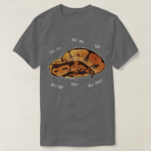 T-shirt Ball Python Wow Snek (Design devant)