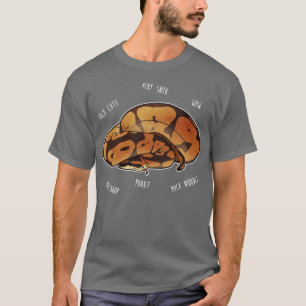 T-shirt Ball Python Wow Snek