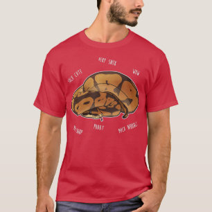 T-shirt Ball Python Wow Snek