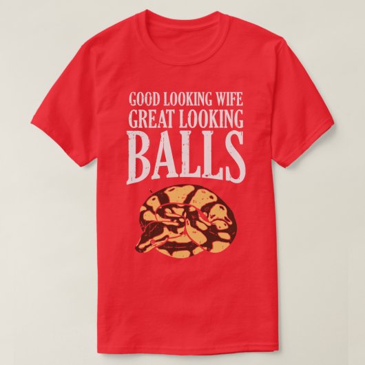 T-shirt Ball Pythons (Design devant)