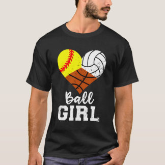 T-shirt Ball Softball Volley-ball Basket